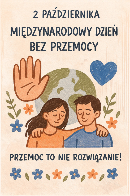 2 października – Międzynarodowy Dzień Bez Przemocy